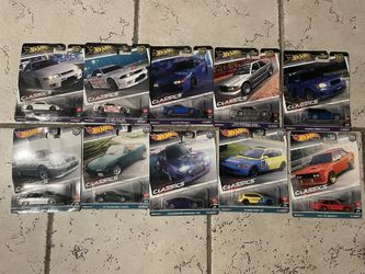 Hot Wheels Car Culture Premium Modern Classic Sets 2023 And 2024