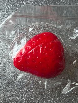 Strawberry Shaped Stress Relief Squishy Toy