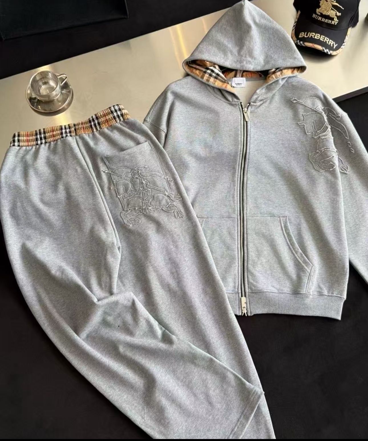 Burberry Sweatsuit Set, S/M/L/XL, New