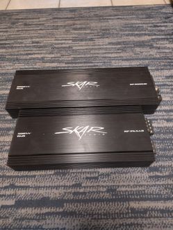 Set of Skar amps 2000 watt @ 1. Ohm, Skar  75X4  AB Amp
