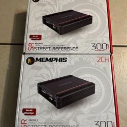 Memphis Audio Srx150.2 150 Watt RMS 2-Channel Car Stereo Amplifier 2-Ohm Amp
