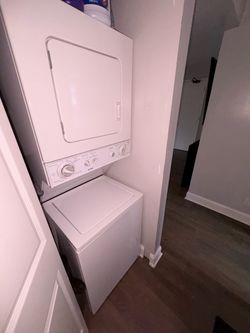 Washer and dryer