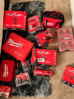 Milwaukee M18 & M12 FUEL Tool Bundle Lot