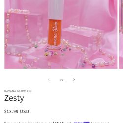 Havana Glow Zesty Lip Gloss 