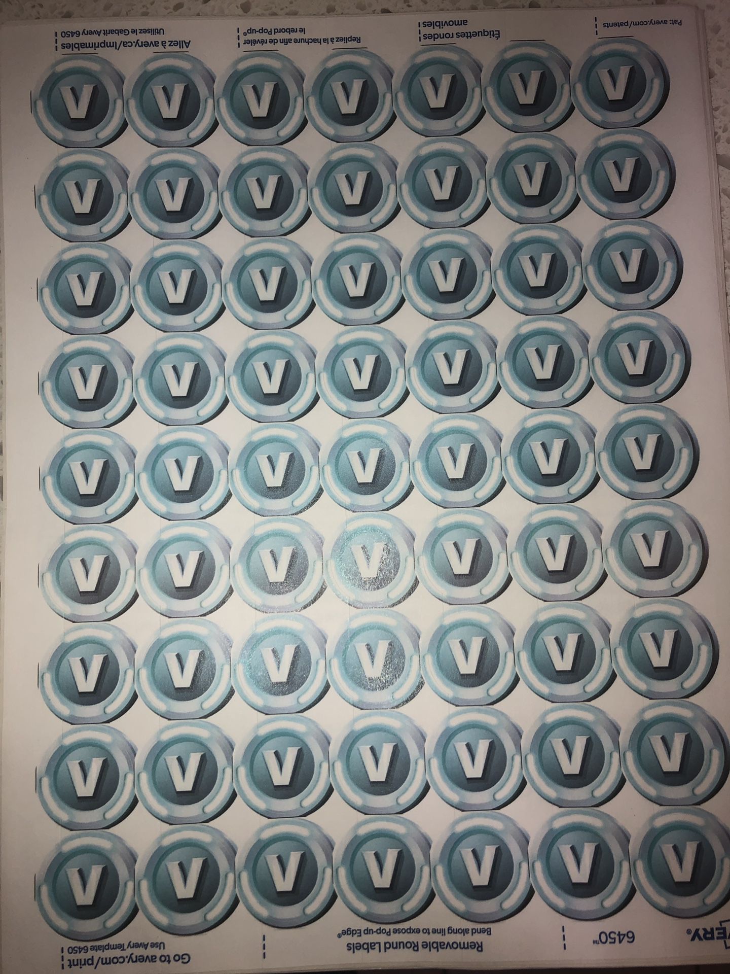 Vbuck Stickers for Sale