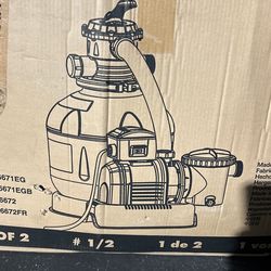 Intex 3000 Gal Sand Filter Pump New