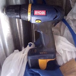 "RYOBI" HP412 12V 3/8" Drill With Battery