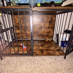 large kennell table and desk