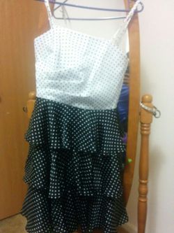 Polka dot dress from Black n White store. Size 0