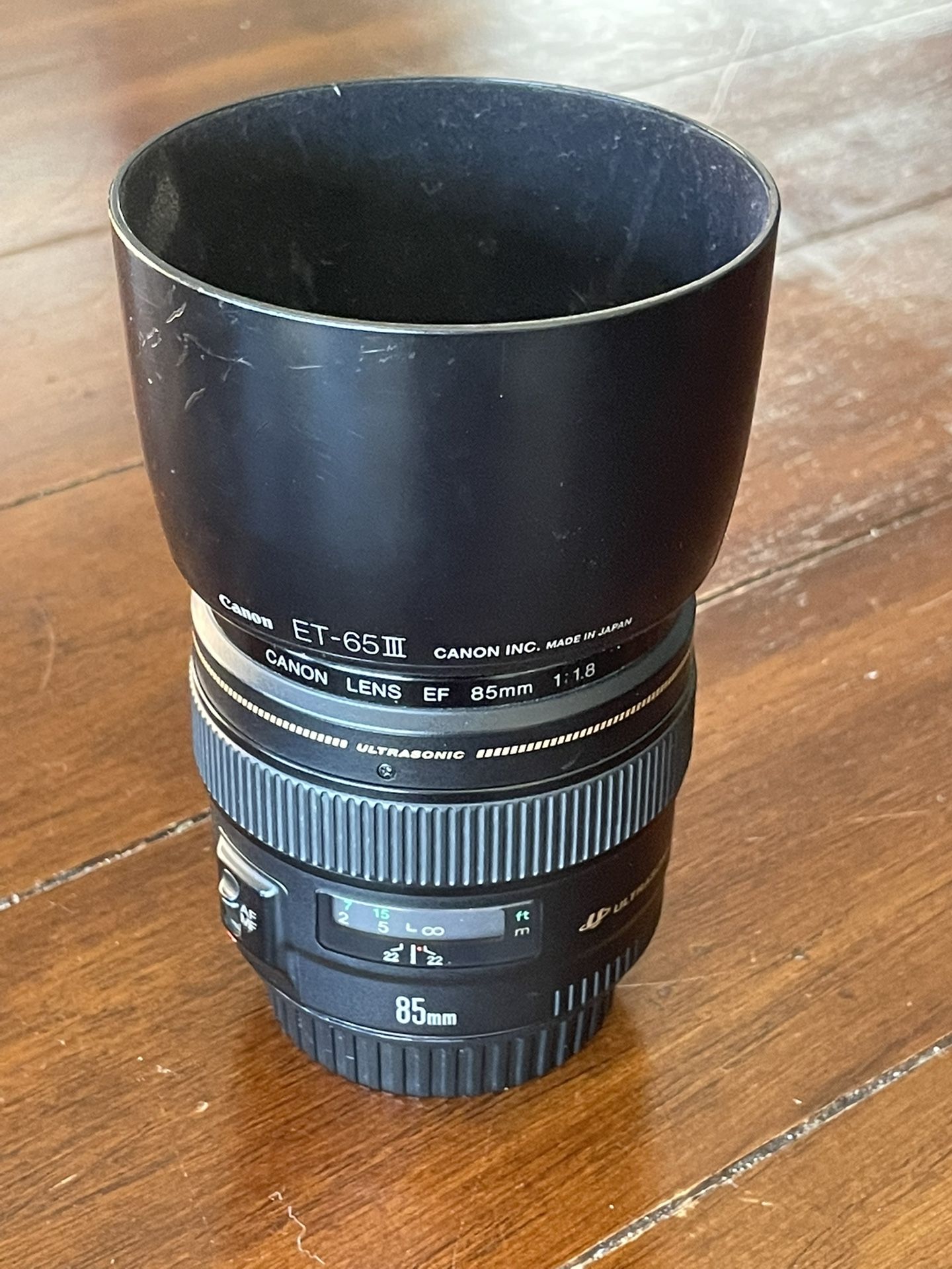 Canon 85mm F1.8