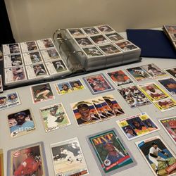 Albums of Baseball Cards and more old cards 