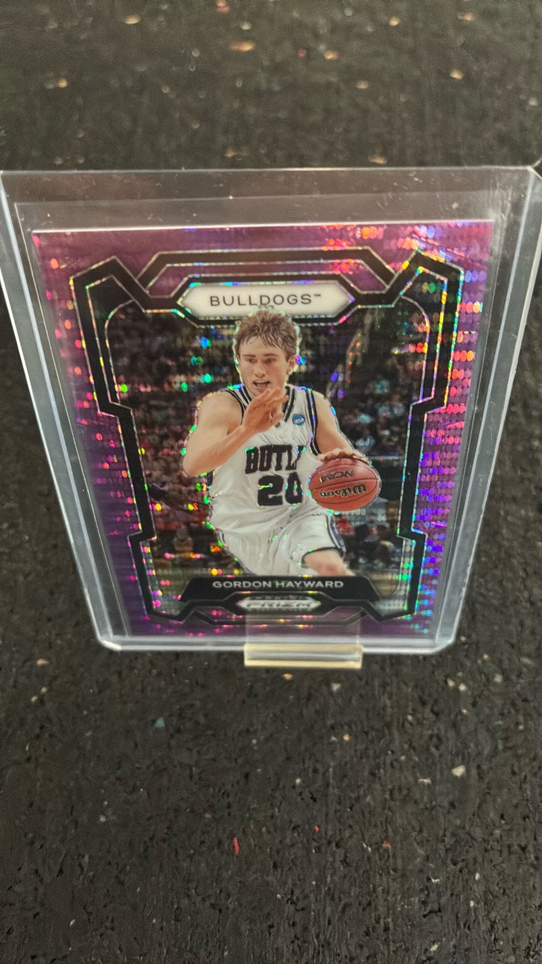 2024 Panini Prizm Draft Gordon Hayward Purple Pulsar Prizm 22/55 (KD)