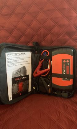 BRAND NEW RED FUEL SL1 LITHIUM ION JUMP STARTER, FUEL PACK AND BACKUP POWER