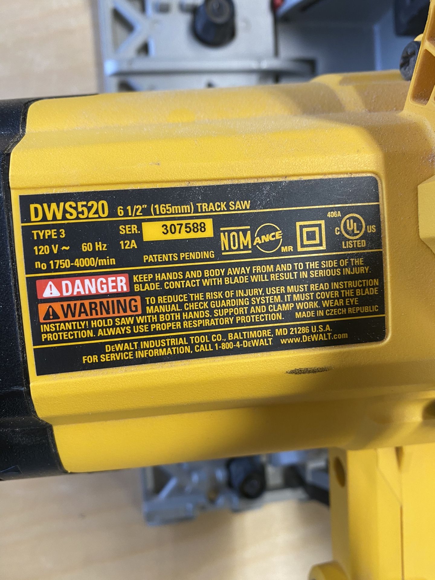 Dewalt track saw DWS520 corded for Sale in Riverside, CA OfferUp