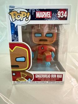 Gingerbread iron man funko pop