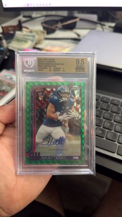 2025 Topps chrome rookie autographs cam Skattebo