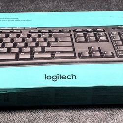 Open Box Logitech Wireless Combo Keyboard and Mouse 