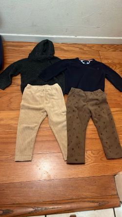 Lot Of 4pcs Baby/Toddler Boy Size 18-24months Tommy Hilfiger Sweater Next Sweatshirt Uniqlo Pants