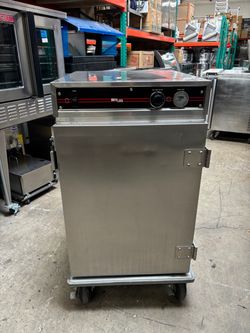 Heated cabinet commercial restaurant holding food warmer 120v Bevles nsf stainless steel pass through enclosed electric works great delivery available