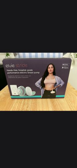 NEW Elvie Stride Breast Pump Double Electric Wearable Pump Sealed Box
