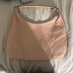 Gucci Guccisima Shoulder Bag One Shima Leather Pink 257299 Women's_37249