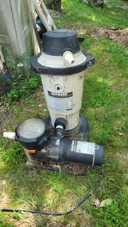 Hayward EC 40 DE Filter And Pump.