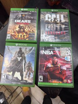 Xbox One discs.