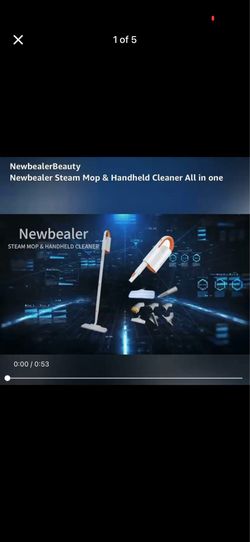 Mop and Heat Steamer