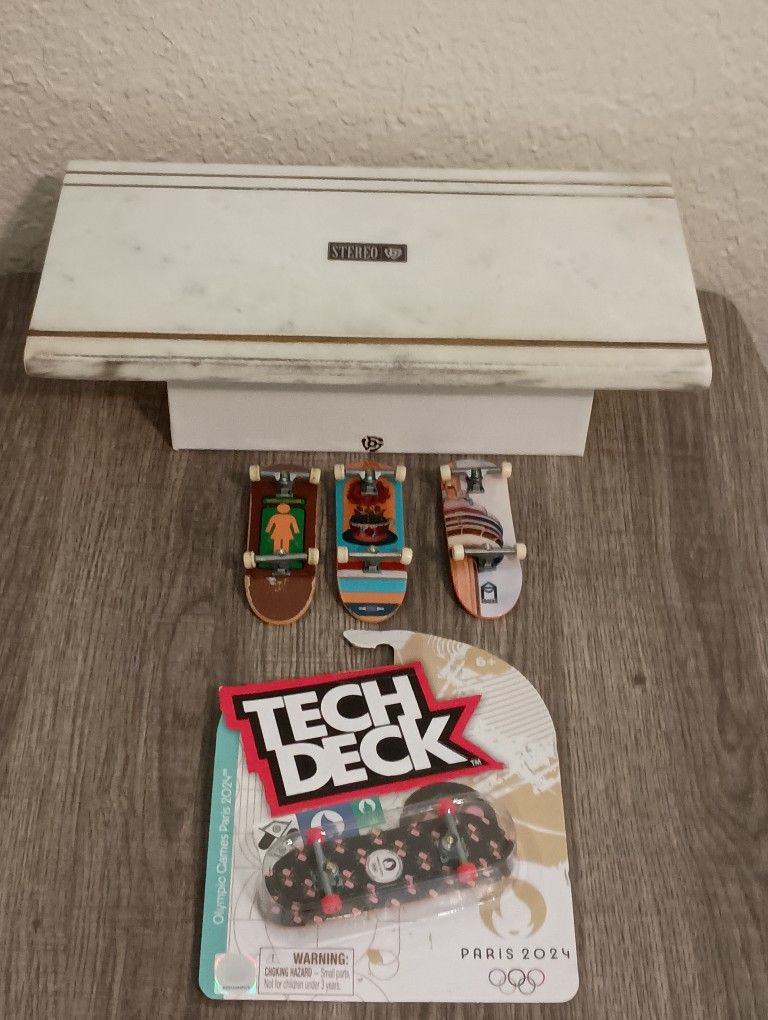 Tech Deck Olympics Paris Bundle Marble Ledge Box