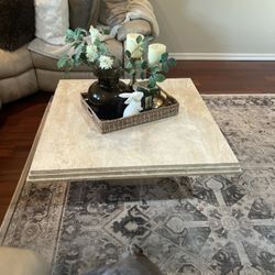 Travertine Coffee Table