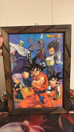 Dragon ball/ Star Wars wall art