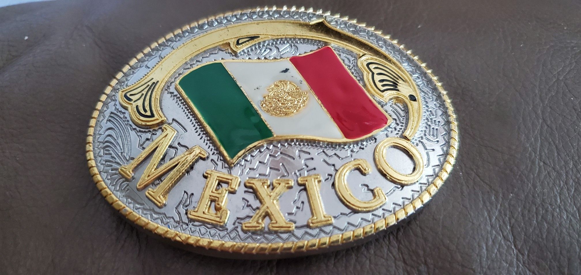 Mexico Belt Buckle