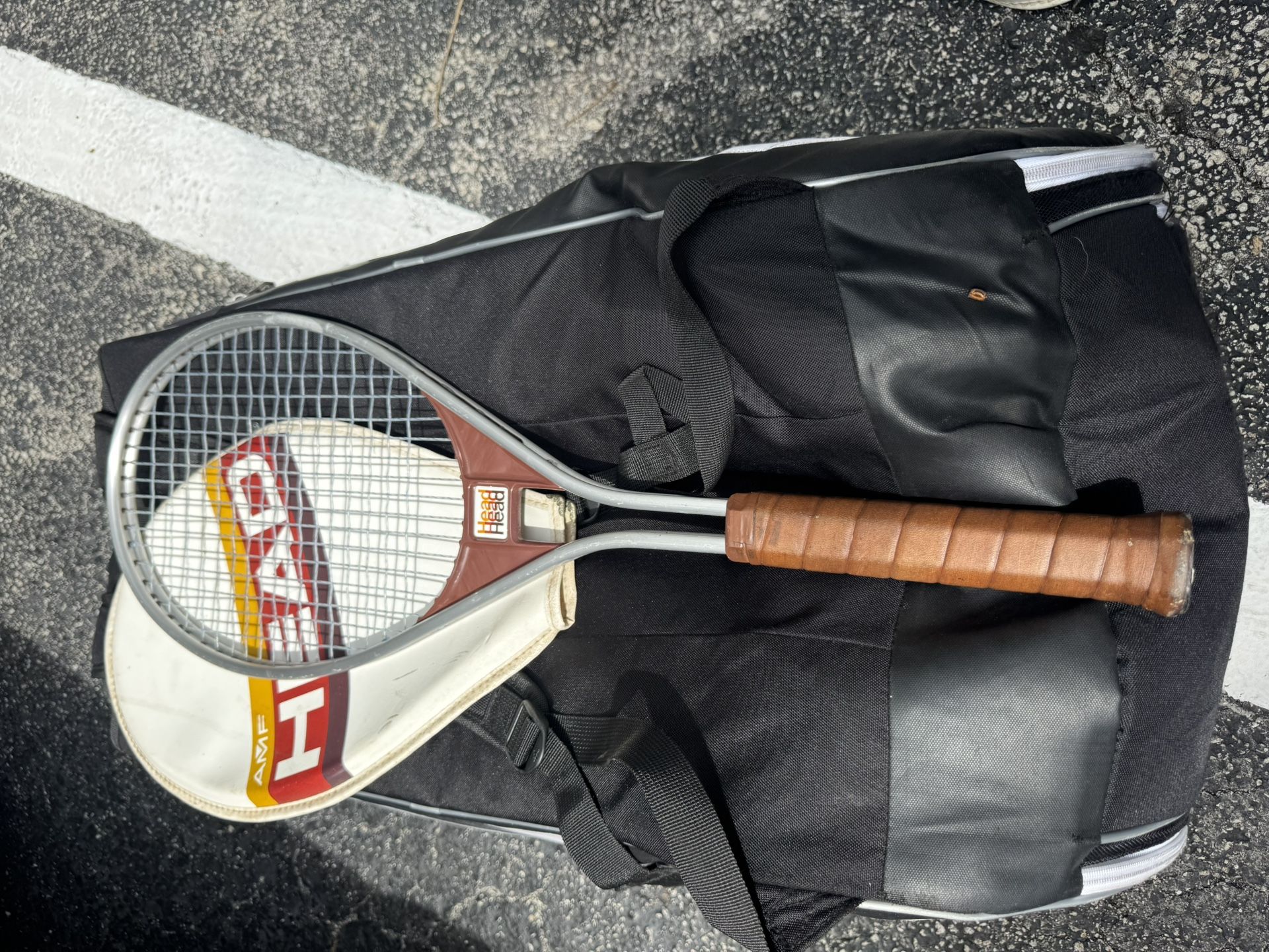 Vintage AMF Head Edge Aluminum Tennis Racquet Racket 4 1/2 Grip