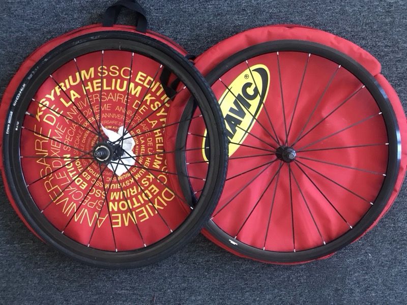Used Mavic Ellipse Track Wheelset wheels fixie fixed