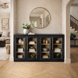 Black Oak Mopio Collection Accent Cabinet 