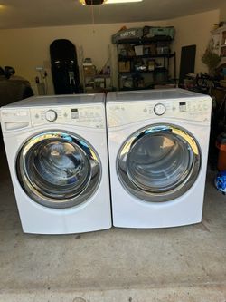 Whirlpool washer and dryer electric set