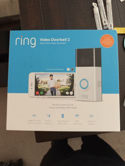 Ring video doorbell - new unopened
