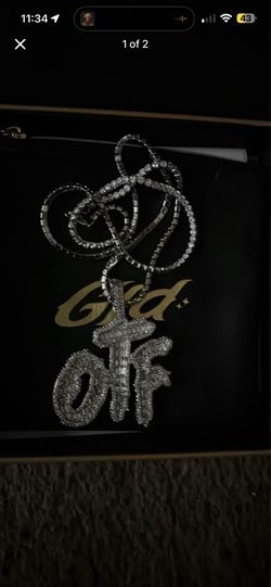 Lil Durk otf only the family chain + pendant small
