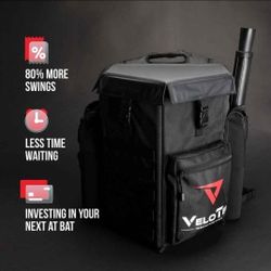 NEW. VeloTee Softball Backpack Bat And Equipment Bag With Sitting Stool