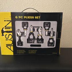 Austin Tools 6 Piece Pliers Set