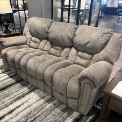 New Fabric Reclining Sofa
