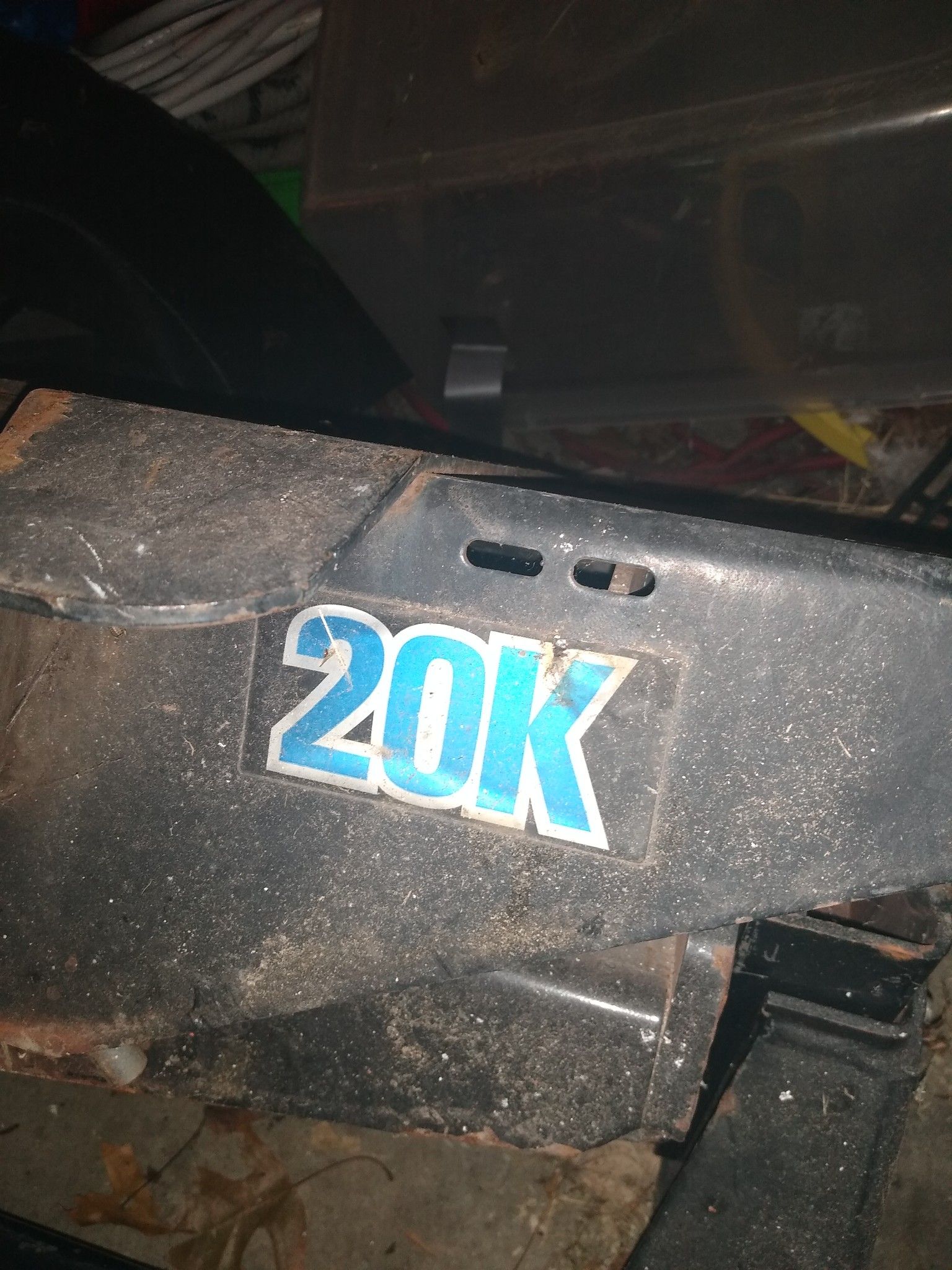 Fifth wheel hitch 20k