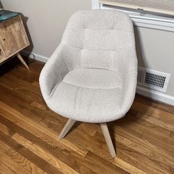 Office/ Dining Swivel Chair- Beige