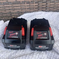 Milwaukee Batteries 