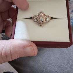 Earth Diamonds. NOT Lab Grown.  14k Gold 