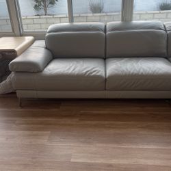 Natuzzi Leather Couch