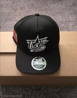 New Era 9Forty 2026 USA Snapback Hat - Black/White