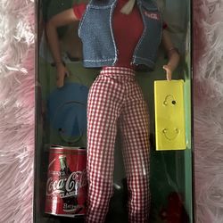 Year 1997 $15.00  Coca-Cola Picnic Barbie (Special Edition, Mattel #19626)