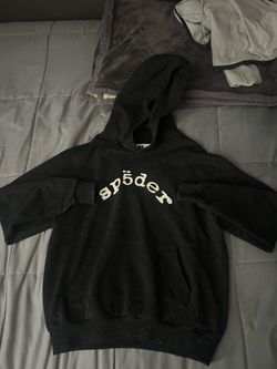 Bedazzled spider hoodie