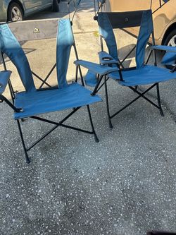 GCI Outdoor SunShade Comfort Quad Folding Camping Chair with Shade Canopy